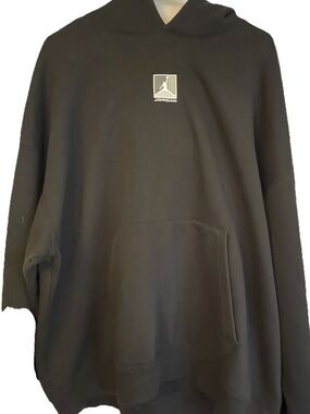 Jordan Brooklyn Fleece Graphic Hoodie Sz XL Loose Fitting Jumpman Logo
